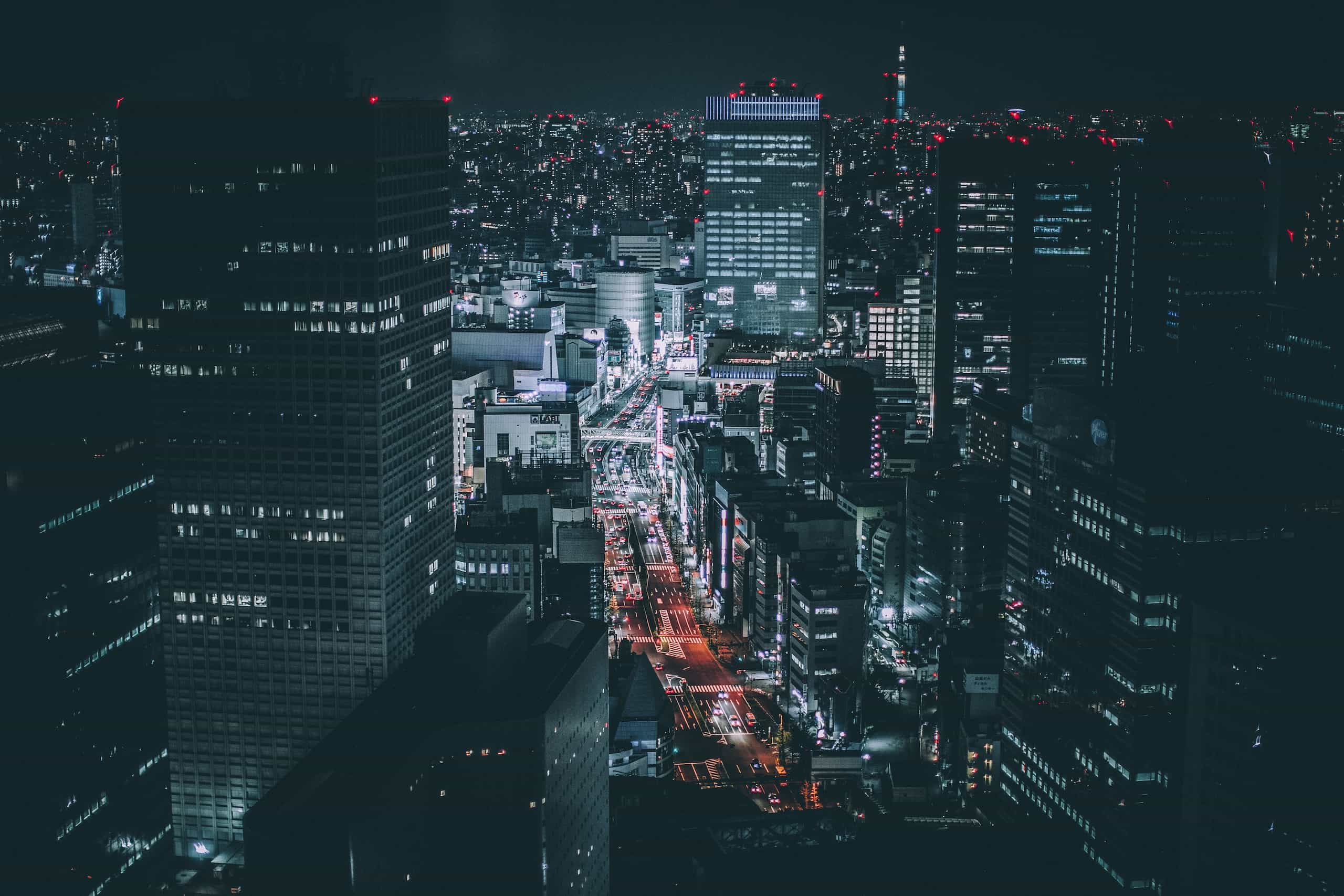 Tokyo investment properties, Tokyo night view